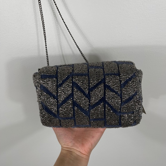 Buckle Antik Kraft Mini Bag Denim Jeans NWT - Picture 6 of 14